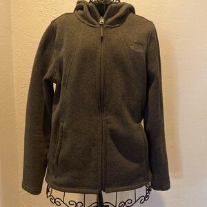 EUC The North Face M hoodie fleece
